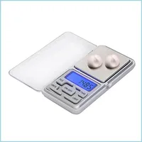 Household Scales High Precision Digital Household Scale Mini Pocket Steelyard For Jewelry Coffee Tobacco Electronic N Cigarsmokeshops Dhpt8