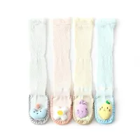 Socks Children Kids Ankle Baby Accessories Spring Summer Breathable Anti-Mosquito Floor Long Tube Light Cute Indoor Toddler Shoes E14207