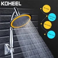 Bathroom Shower Heads Water Saving Rain Handheld Big 6 Inch High Pressure Rainfall SPA 220927