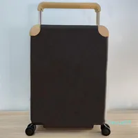 Newset Classic Luxury Designers Travel Suitcase Luggage Fashion Unisex Trunk Bag Flowers Letters Purse Rod Box Universal Wheel2416