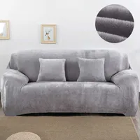Cubiertas de silla Fabirc Fabirc Cover 1/2/3/4 plaza de grosor sofá sofá elástica elástica covers de sofá barato envoltura de toallas 0926