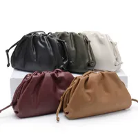 최고 품질의 Desinger Bottegas Bags Venetas New Fashion Leather Women 's Dumpling One Shoulder Messenger SD2 로고가 있습니다.