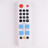 Fernbediener gro￟e Tasten Lernen Sie die Steuerung f￼r TV -DVD STB DVB Box Einfach gebrauchte alte Remot -Controller mit Hintergrundbeleuchtung