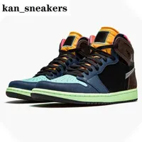 Basketball Shoes Outdoor Sneakers Sports With Original Box Jumpman 1 Retros High Og Bio Hack
