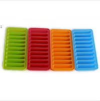 Ice Cube Mould Silicone Ice Cream Tools Popsicle Cube Trayse Trouze iceal Mould Pudding Jelly Chocolate Cookies Tool 4 Colors BHB158