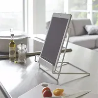 Hooks Desktop Folding Bookshelf Household Iron Art Simple Rack Music Stand Magazine Reading Electronic Tablet