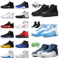 Designer 12 12s Basketball Shoes Jumpman XII Hyper Royal Utility Grind Outdoor Sports Sneakers Low Easter Trainers Royalty Dark Concord jordens jordon