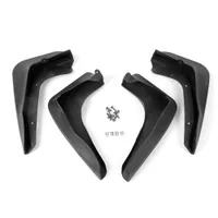 4PcsSet Car Mudguard Wheel Eyebrow Mud Flaps Car Protector Accessory Fit for 1 Series 12