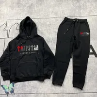 Men's Hoodies Towel Embroidered Trapstar Hoodie Sweatshirts Men Women Heavy Fabric Colorful Letters Hooded