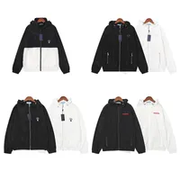 Designer P Heren Hooded Jackets Triangle Badge Logo Dames Zonnebrandcr￨me Jacket Men's Outerwear Coats Kleding
