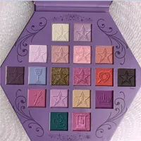 Newest J Star 18colors Blood Lust Eyeshadow Shimmer and Matte Puple Palette Eye shadow Cosmetic Artistry Palette273w