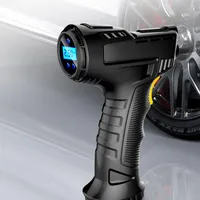 Lance 120W Oplaadbare Goede luchtcompressor Draadloze opblaasbare pomp draagbare auto banden inflator digitaal voor fietsballen