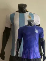 2021 2022 2023 Argentyna Gracz Wersja Soccer Jerseys Team Team TagliaFico Kun Aguero Lo Celso Dybala di Maria L.Martinez 21 22 23 Football Tight Shirt