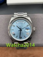 ZP Men's Mechanical Watch 2022 New DAY DATE 228236 diamond-inset stainless steel 40MM 316L Sapphire designer waterproof watch