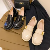 Dress Shoes Black Platform Women's Loafers 2022 Spring Pumps Footwear Designer Heels Woman Sneakers Party Ladies