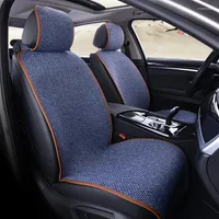 Car Seat Covers Flax Cover Protector Breathable Comfortable Cushion Summer Autumn Auto Interior Linen Universal Cape Shawl
