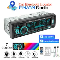 Other Auto Electronics Car Radio Audio 1din Bluetooth Stereo MP3 Player FM Transmitters 60Wx4 AUX Input ISO Port Support Siri Parking Location 0928