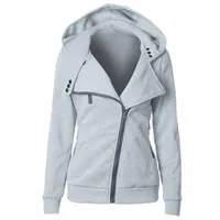 dual Pocket Faux Fur Jacket Amazon Explosion Models Eleven Color Seven Code Zip Design Sweatshirt Female Autumn An1 x6am#