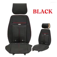 Car Seat Covers 12V 24V 8 Built-in Fan Cooling Cushion Cover Air Ventilated Heating Pad 3 Speeds Multifunction
