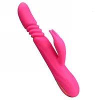 Masajeador de apelaci￳n sexual A￭a de calefacci￳n G G Spot Vibrators para mujeres juguetes telesc￳picos consolador rotativo vibrador cl￭toris estimulante potente m￡quina