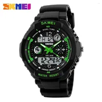 Wristwatches SKMEI Men Military Sports Watches Digital LED Quartz Outdoor Casual Watch Relogio Masculino