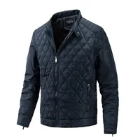 남성 대형 재킷 브랜드 패션 캐주얼 가을 겨울 따뜻한 바람막이 코트 코스 파카 아웃복 슬림 한 두꺼운 모터 재킷