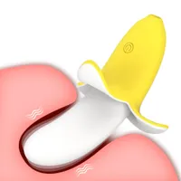 바느질 개념 바나나 모양의 음핵 진동기 G-SPOT 질 자극기 소프트 실리콘 딜도 암컷 자위기 귀여운 성인 섹스 장난감