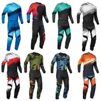 Top Motocross Cycling Jersey Hosen Ausrüstung Sets MX Combo MTB Dirt Bike Outfit Enduro Off Road Anzug Kleidung