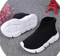 Fashion Boots Boys Girls sock Casual shoes Sneakers sports shoes Paris designer triple-s Light breathable black and white classic slow outdoor Shoe EUR 26-35