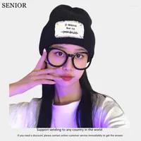 Berets Ins Recommended Ladies Knitted Hats Warm Casual Men And Women Beanies Fashion Outdoor Ski Couple