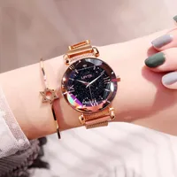 Polshorloges 2022 Pretty horloges voor dames sterrenhemel mode quartz kijk luxe geschenken drop luxo relogio feminino luxe montre femme