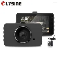 Car Rear View Cameras Cameras& Parking Sensors Olysine D57 3" IPS FHD 1080P Dash Cam DVR Dual Lens Driving Recorder Auto Video