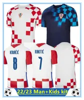 22 23 Jerseys de football de l'équipe nationale de la Coupe du Monde Croacia Croacia