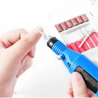 Professional Electric Nail Art Equipment Drill Machine Manicure Milling Cutter Set Files Drill Bits Gel Polish Sanding Tools Polishing USB VTM TB1876