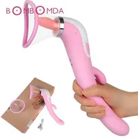 Massager sessuale Massager Piga Vibratori giocattolo per adulti per vagina Salcino che lecca la stimolazione del clitoride che riscaldano le donne di beni intimi
