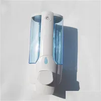 Liquid Soap Dispenser Abs Soaps Dispenser Singles Head Liquid Soap Container Home Shower Room Facial Cleanser Organizer Blue Reu Soif Dhi7F