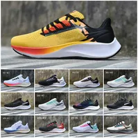 Running Shoes Air Trainers Sneakers Triple White Midnight Black Navy Blue Ribbon Green Wolf Grey Zoom Pegasus 37 Be True Mens Women Zm F NFZ