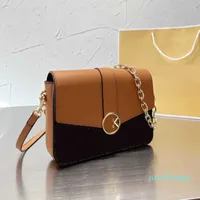 أكياس مصمم أكياس الكتف Mickbag Loft Leather Handbag Mini Tote Ladies Crossbody Bag Fashion Shopping Black Brown Double Colorblock Wallet Satchel 2022