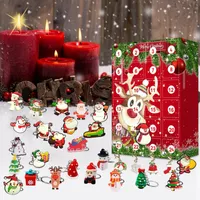NEW Surprise 24Pcs Christmas Advent Calendar Blind Box Atmosphere Toy Christmas Gift for Children for Kid Toys RRE14570