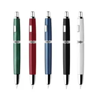 Fountain Pens MAJOHN A1 Press Retractable Fine Nib 0.4mm Metal Ink with Converter for Writing color 220927