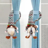 Christmas Decorations Decoration Doll Face Less Curtain Buckle Household Items