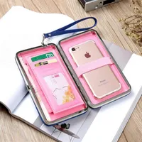 2018 whole long bow mobile phone bag new creative ladies wallet card 02219m