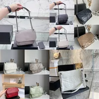 Designer Handtasche Luxus Niki Umh￤ngetasche Waxy Leder Messenger Bags Frauen Kreuzk￶rper Satchel Lady Vintage Design Sacoche Mode klassische Streifen Babykette
