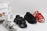 Designer Sneaker 5862 Casual Shoes Populära par Modeller Höst och vinter Ny läder tjock botten färg matchande DG gammal sko läder foderstorlek 36-45