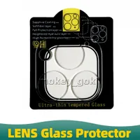 Camera Len for iPhone 13 Tempered Glass Protective Real 3D Screen Protector Lens For iPhone13 12 Pro Max 14 Plus