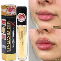 Lip Gloss Plumper Oil Transparant langdurige moisturizer Repareren Lipgloss verminderen fijne lijnen Instant Voluming Lips Care Cosmetics