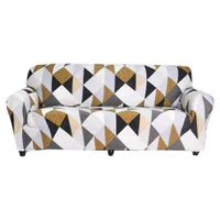 Tampas de cadeira Capas de sofá -móios Protetor de mobiliário Polyester Couch Couch Cover L 1234Seter Arm Chair Capa para sala de estar 220929