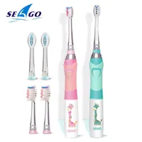 SEAGO Electric Toothbrush for Children Kids Sonic Waterproof Teeth Brush 3-12 Ages Smart Timer SG977 0428