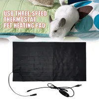 5V2A 애완 동물 가열 패드 USB 3 단 온도 조절 장치 애완 동물 시트 담요