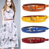 Waist Support Genuine Leather Women Belts Pin Buckle Cowhide Belt Female Strap Fashion Waistband High Quality